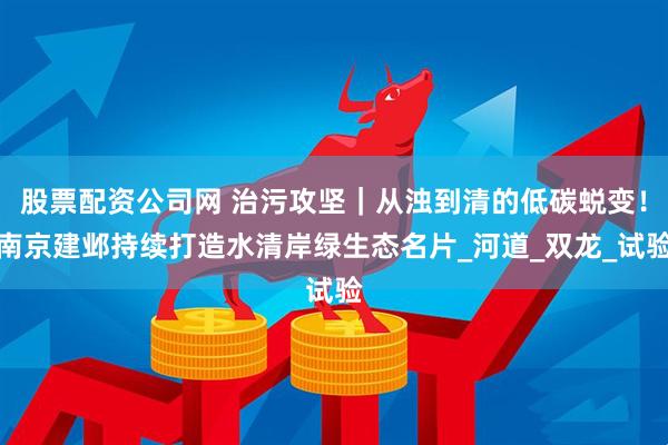 股票配资公司网 治污攻坚｜从浊到清的低碳蜕变！南京建邺持续打造水清岸绿生态名片_河道_双龙_试验